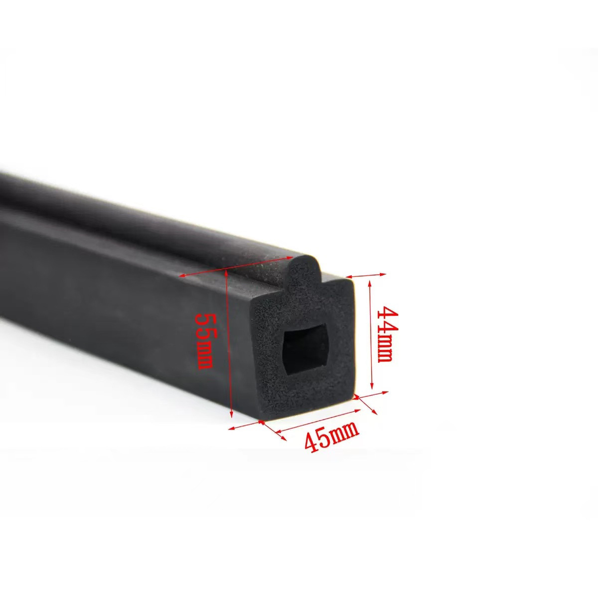 Tira de sellado para puerta trasera de volquete