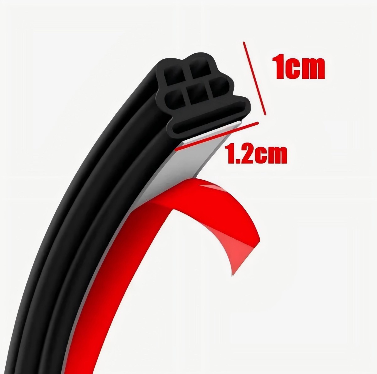 Car Door 3-Layer Seal Strip1