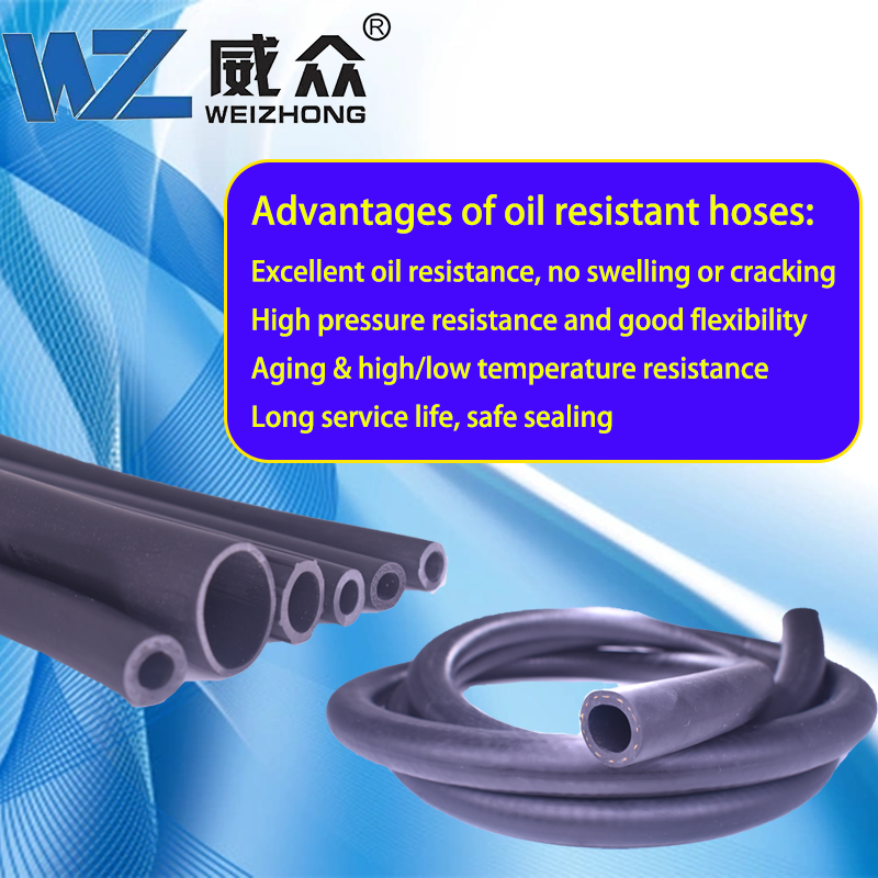 Manguera de suministro de aceite para el sistema de línea de combustible del motor de camiones diésel Manguera de combustible NBR