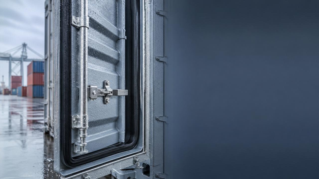 Sellos de puertas de contenedores y protección de la carga en clima húmedo
