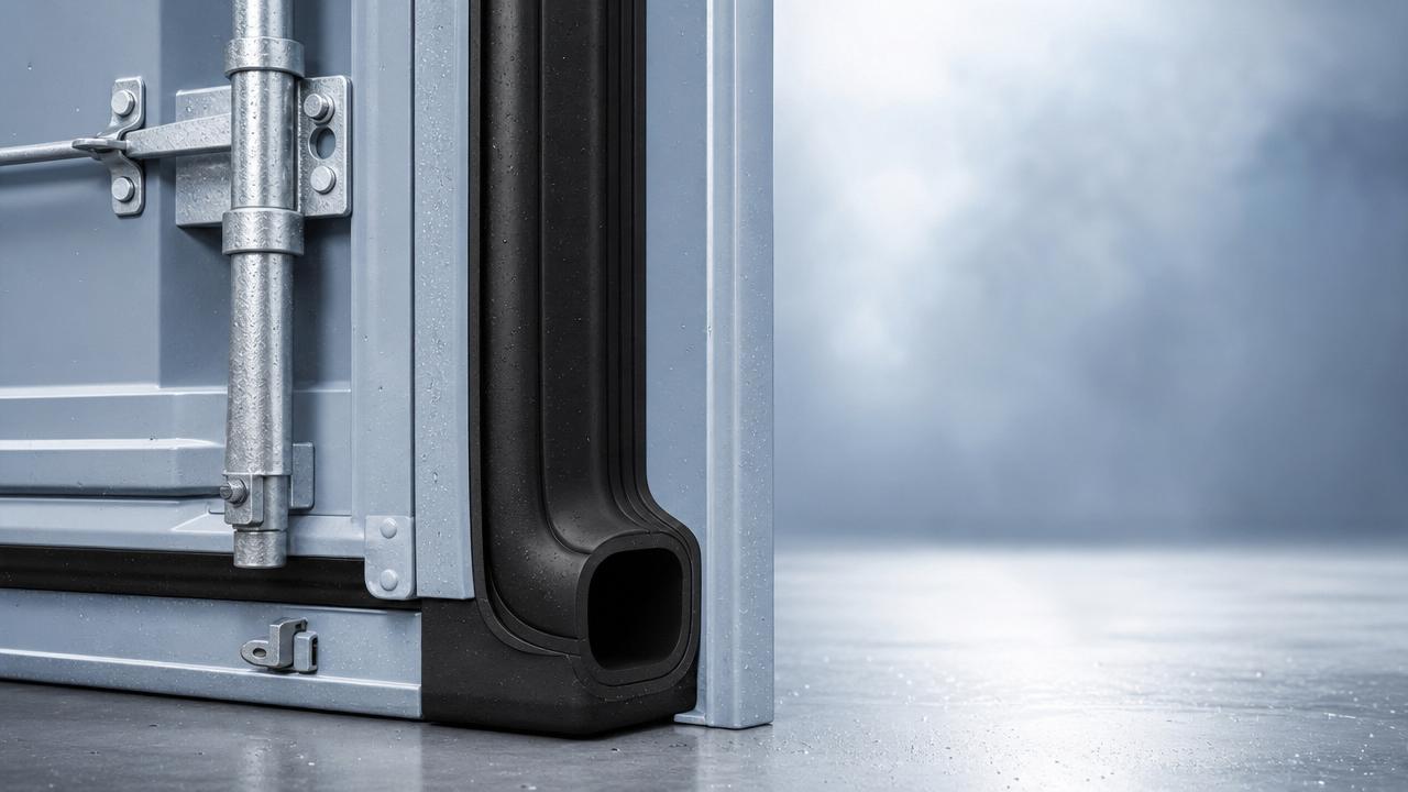 Juntas de puerta de contenedor que reducen fugas y el riesgo para la carga