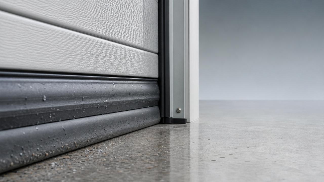 Señales de que el sello de la puerta del garaje ya no es impermeable