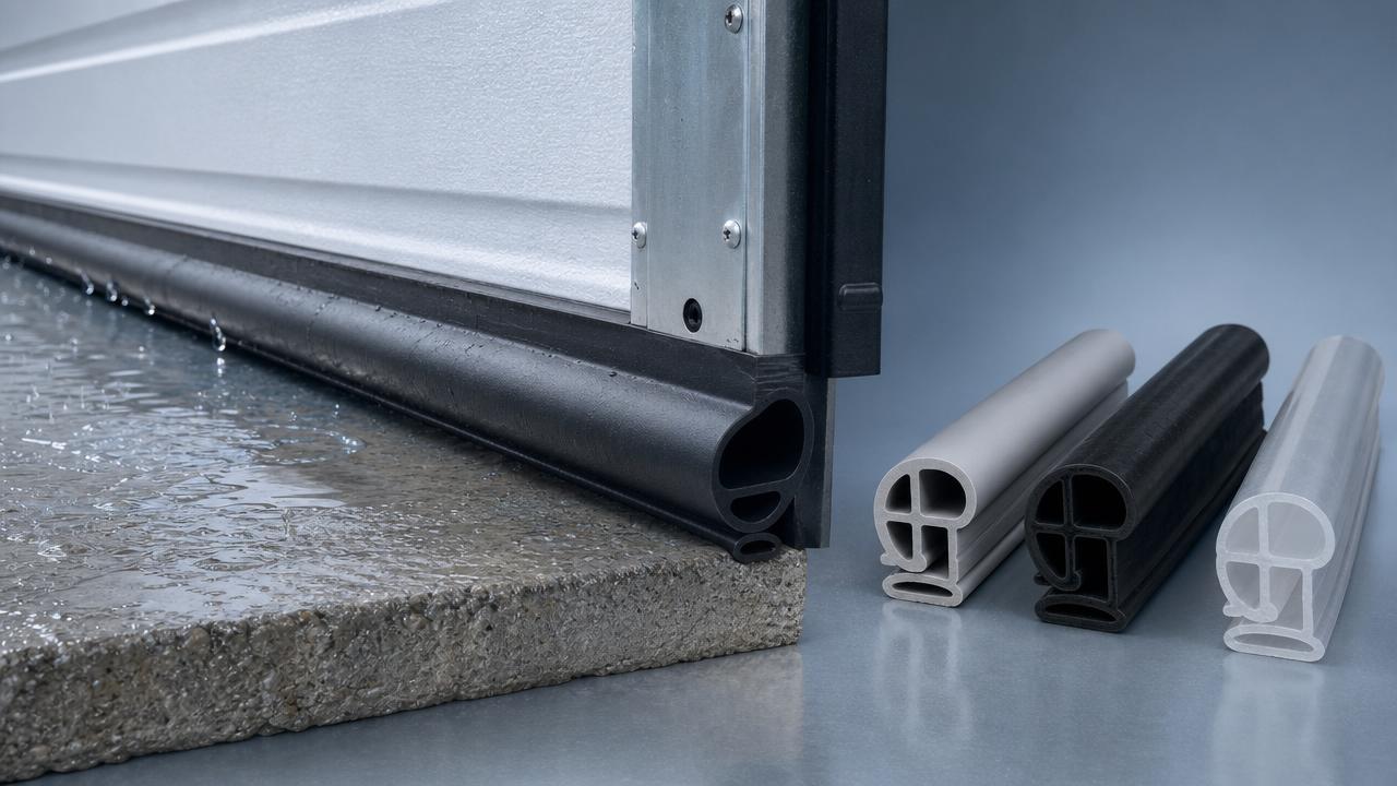 Sellos impermeables para puertas de garaje: mejores materiales para uso a largo plazo