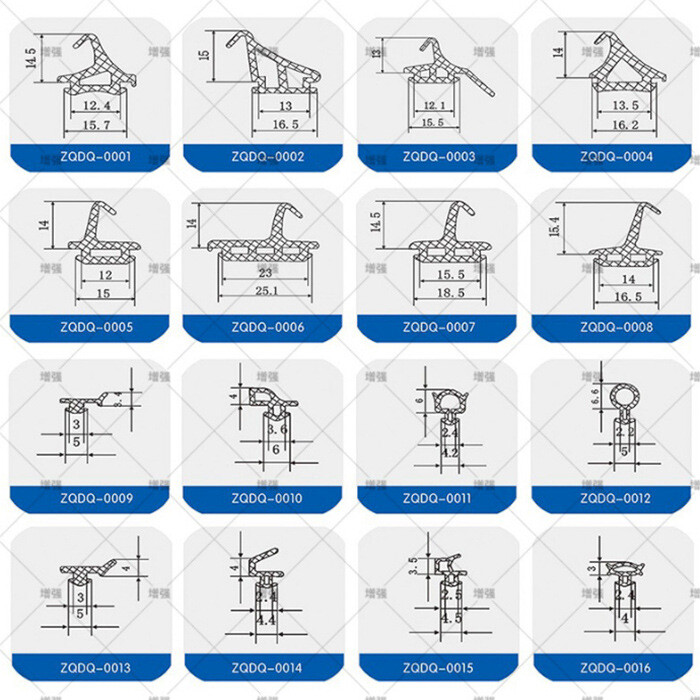 Уплотнительная лента для навесных стекол