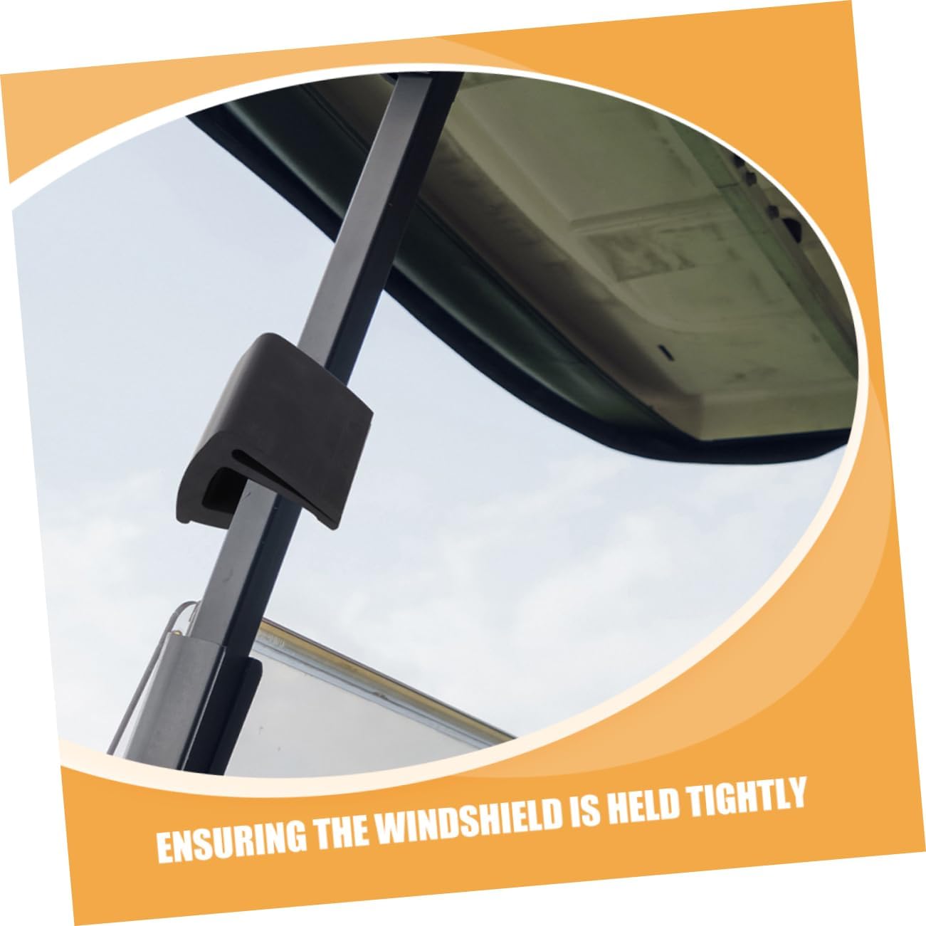 Клипсы для крепления ветрового стекла гольф-кара