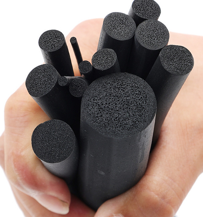 Полоса цилиндрической пены EPDM