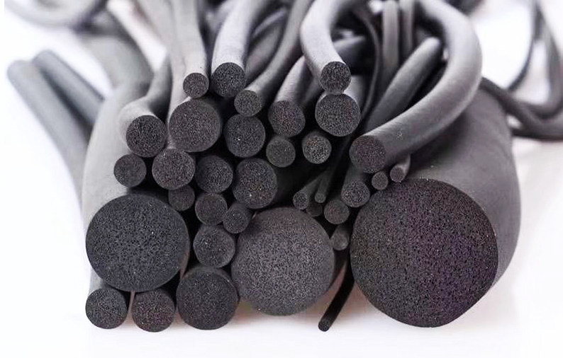 Полоса цилиндрической пены EPDM