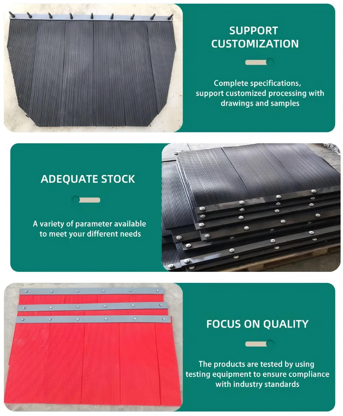 Dust Curtain for Chute8