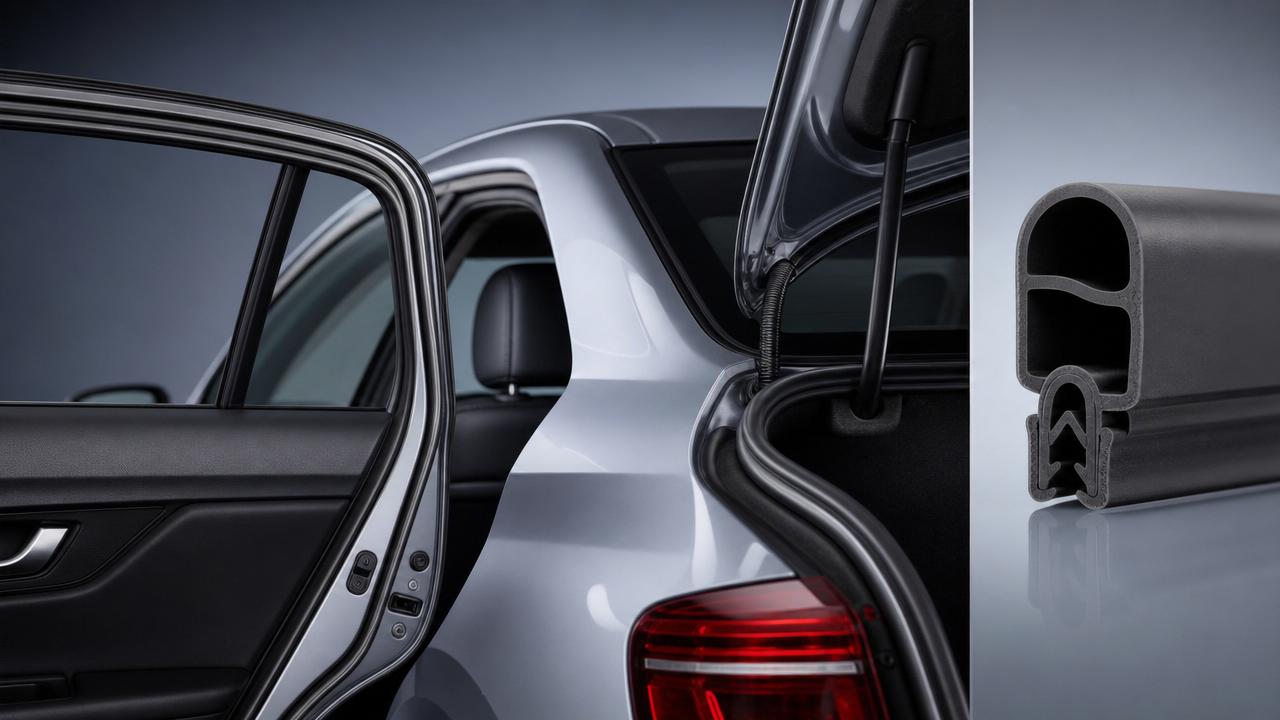Automobile Rubber Seal Strip Upgrades in New Models