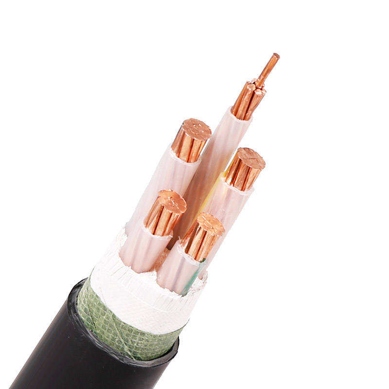 Industrial PVC Insulated Armored Low Voltage Cable 3-Core 4-Core 5-Core Copper Waterproof Power Cable
