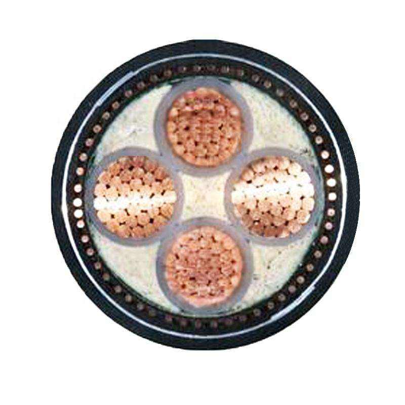 Copper-aluminum Core XLPE Insulated Steel Wire Armored PVC Sheathed Power Cable for Building Power Stations