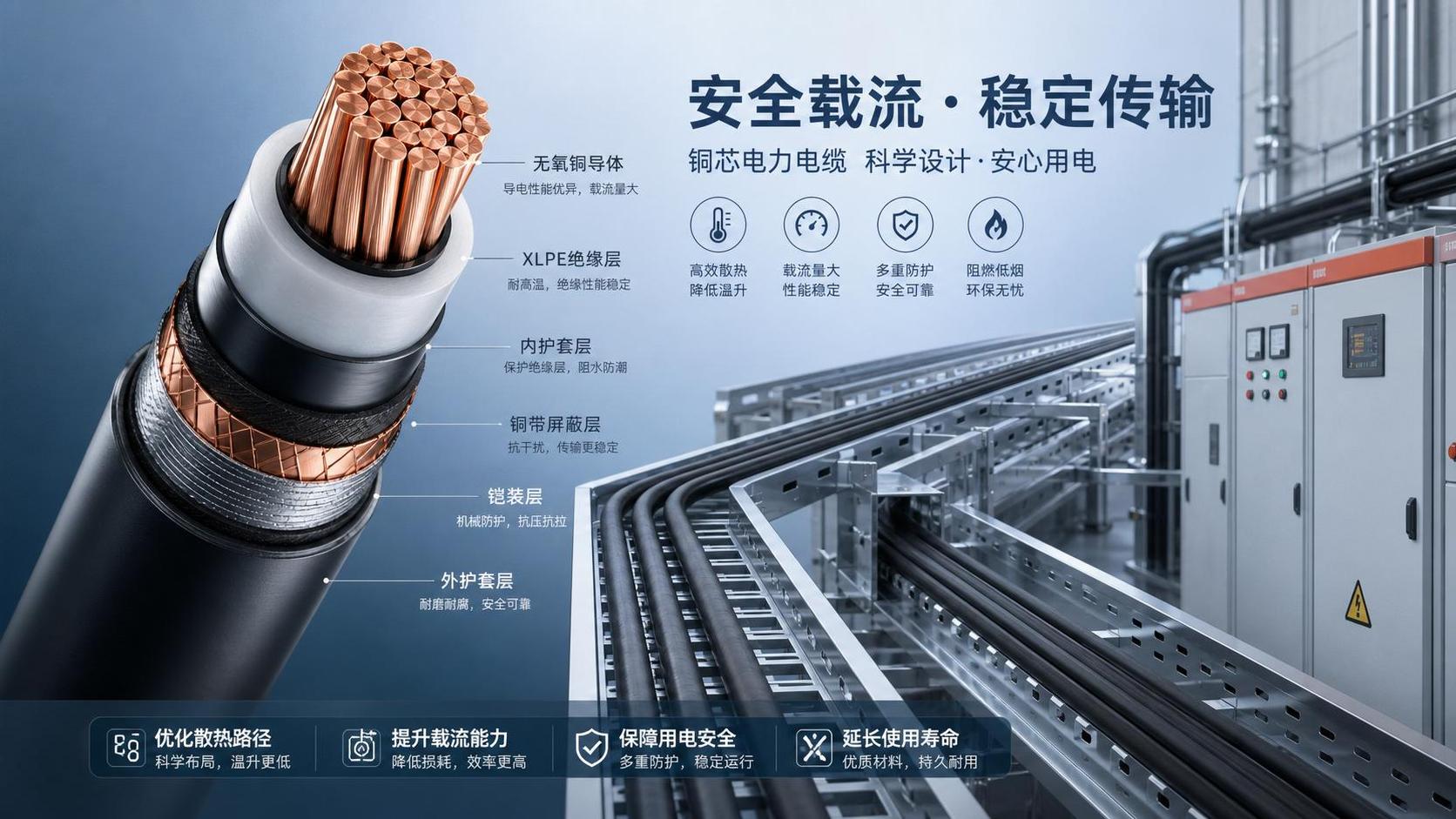 Copper Power Cable Ampacity Explained for Safer System Design
