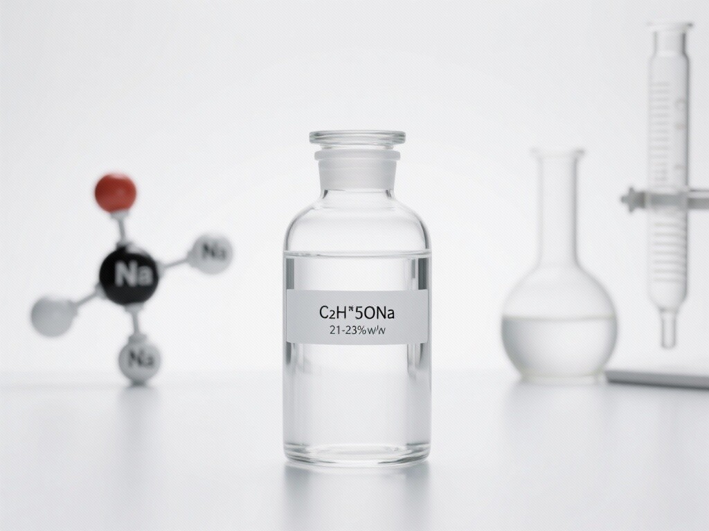 Etóxido de sodio en solución de etanol: un reactivo alcalino versátil