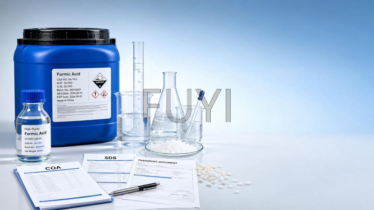 Compra de ácido fórmico de alta pureza: documentos clave y controles de calidad antes de realizar el pedido