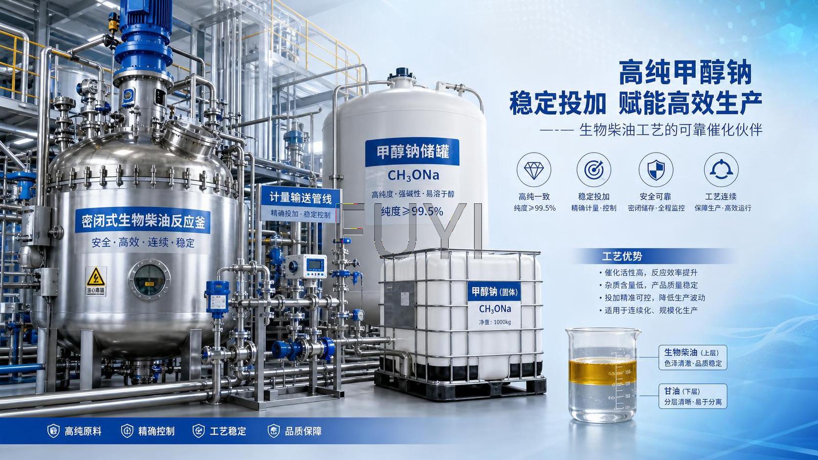 Why Sodium Methoxide for Biodiesel Production Impacts Yield and Process Stability