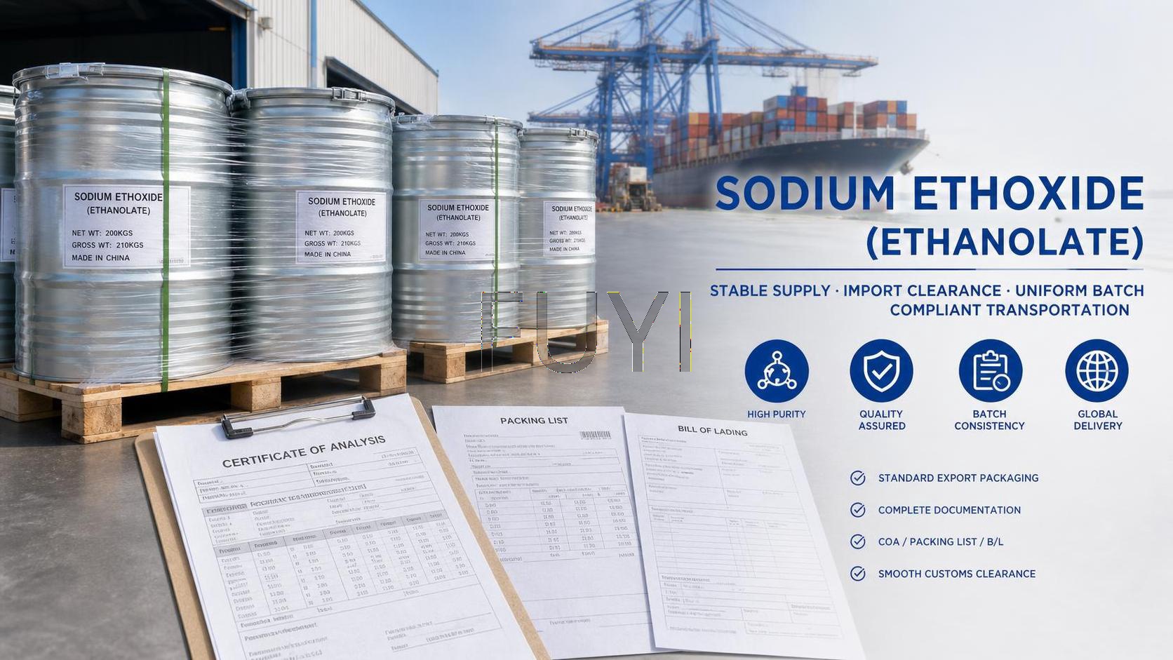Importación de etóxido de sodio en Pakistán: riesgos de suministro, aranceles y consejos de abastecimiento Importación de etóxido de sodio en Pakistán: riesgos de suministro, aranceles y consejos de abastecimiento