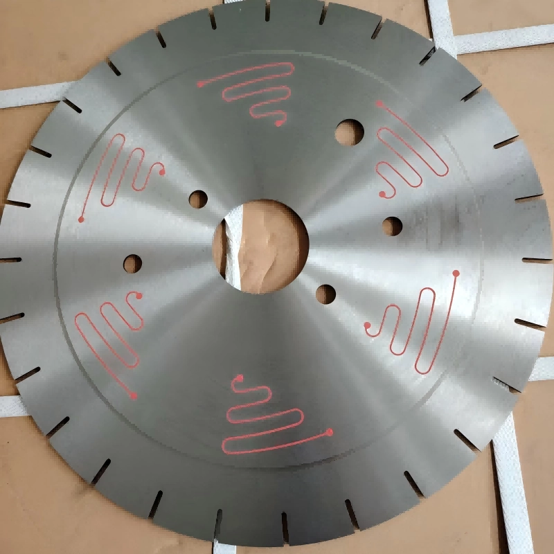 Штампы бесшумных пил с клеевым заполнением