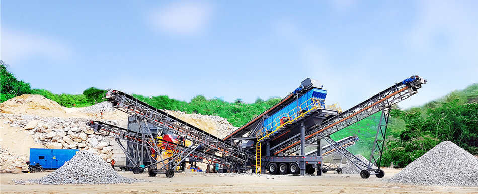 400t/h Mobile Brechanlage für den Autobahnbau in Malaysia
