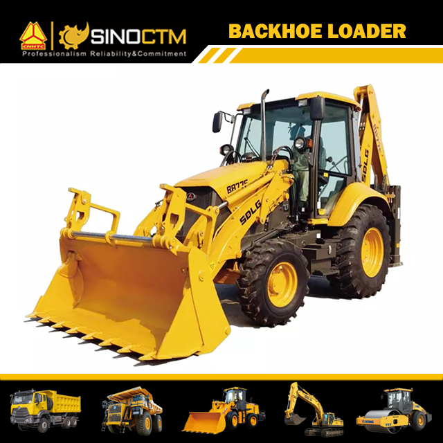 SDLG B877 Baggerlader