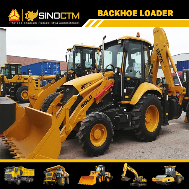 SDLG B877 Baggerlader