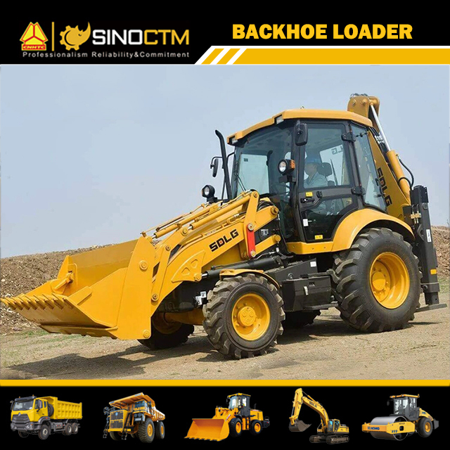 SDLG B877 Baggerlader