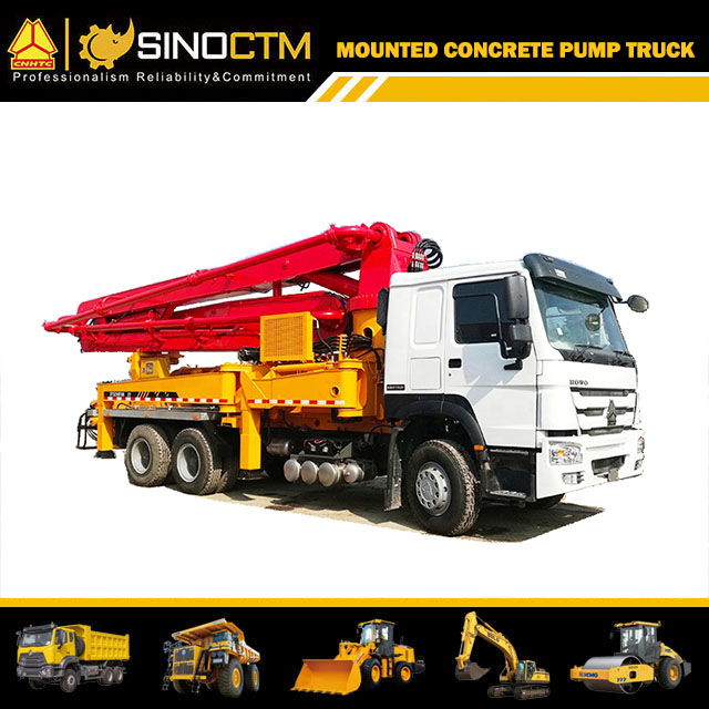 HOWO Auslegerbetonpumpe 33m
