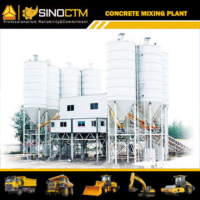 HZS120 Betonmischanlage 120 m³/h