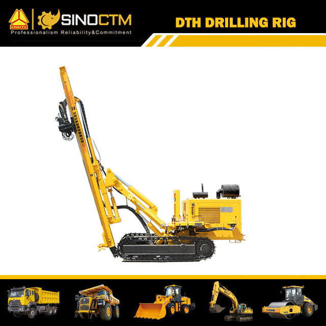 CM458 Raupenbohranlage mit DTH-Bohrtechnik