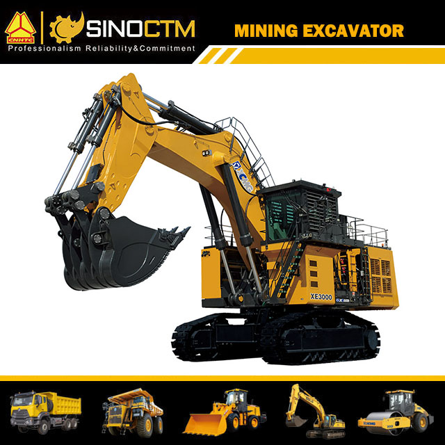 XCMG XE3000 Bergbau-Bagger 300T