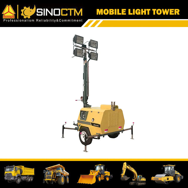 MOBILE LICHTTURM 4TN4000 9m 1000w*4