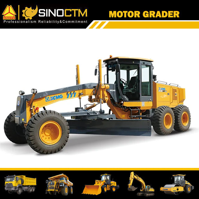 Motor Grader Gr2405 250HP Bergbau-Motor-Grader-Preis