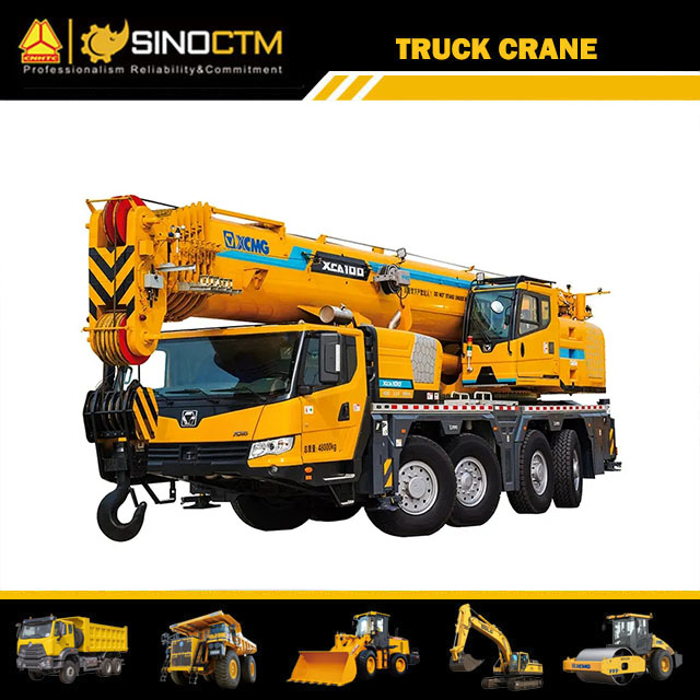 XCMG offizieller XCA100 Mobilkran 100 Tonnen Allrad-LKW-Kran Preis