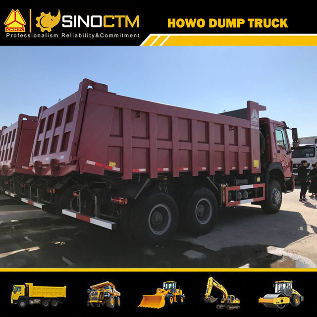 SINOTRUK HOWO 380PS Kipper 30T