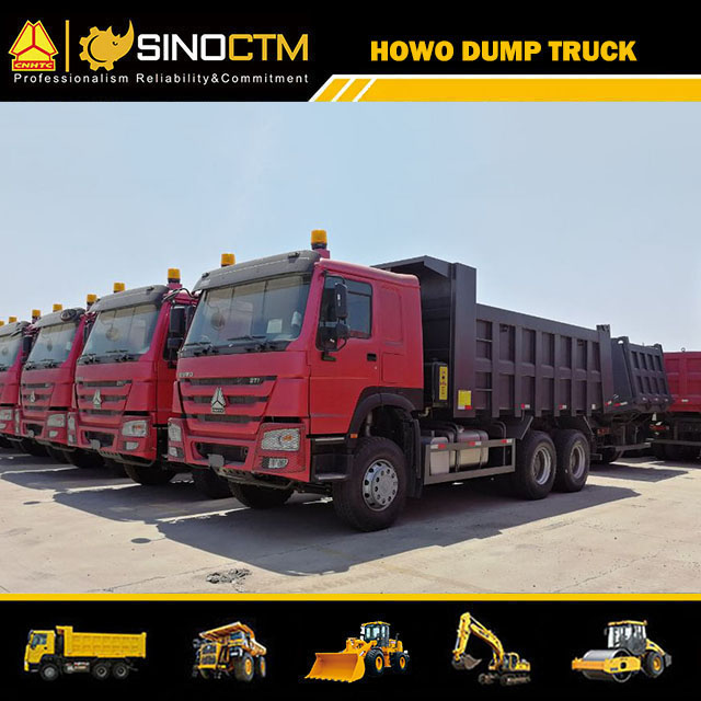 SINOTRUK HOWO 30T Muldenkipper für den Bergbau