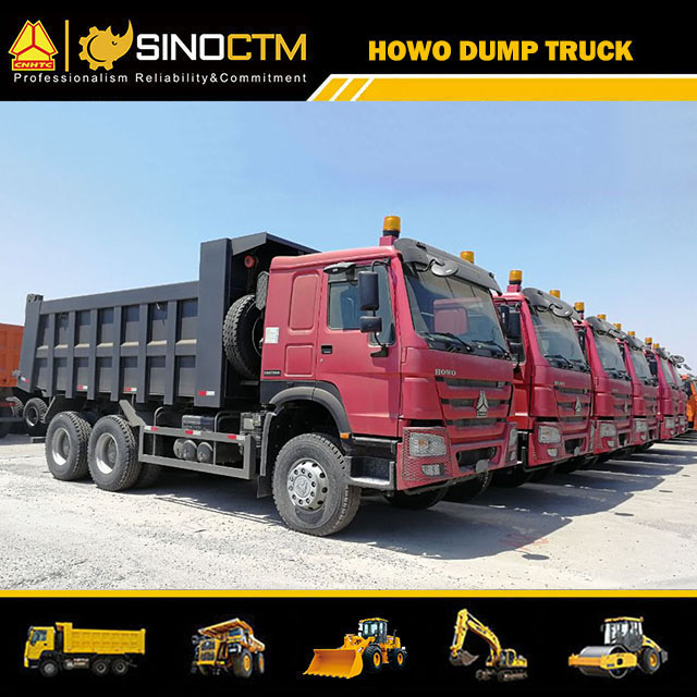 SINOTRUK HOWO 30T Muldenkipper für den Bergbau