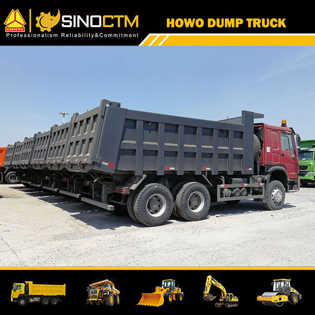 SINOTRUK HOWO 30T Muldenkipper für den Bergbau