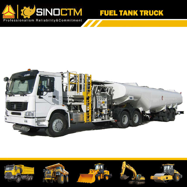 Jet Fuel Tankwagen für Flughäfen mit Stufe 45cbm 45000L zu verkaufen