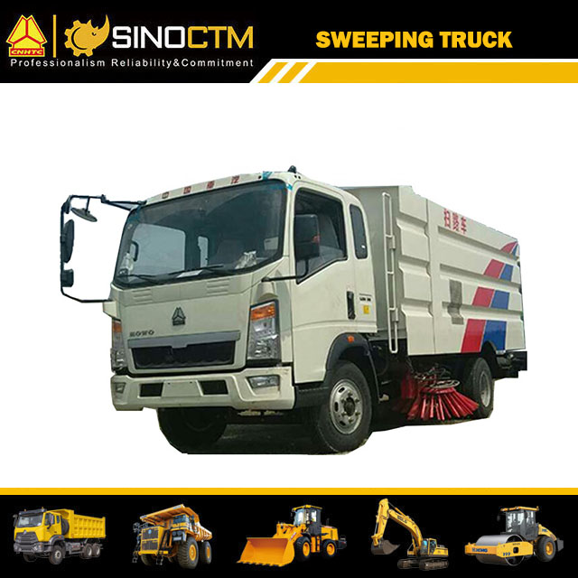 Müllkehrmaschine 5ton Sinotruk HOWO Truck Kehrmaschine