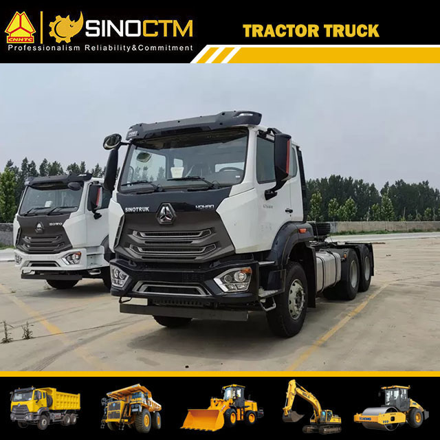 Prime Mover 10 Räder 6X4 Sinotruk HOWO Zugmaschinenkopf-LKW
