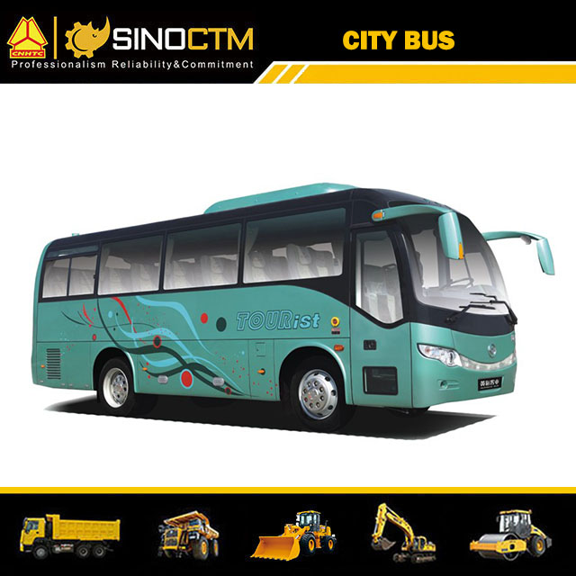 8,5 m langer chinesischer Stadtbus mit einer Kapazität von 37+1 Passagieren