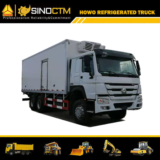 Sinotruk HOWO 6X4 Amerika Thermo King oder Carrier Gefrier- Kühl- Kühlschrank LKW