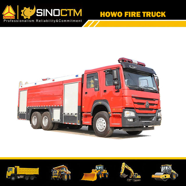 HOWO 6X4 Löschfahrzeug 10cbm