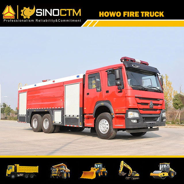 HOWO 6X4 Löschfahrzeug 10cbm