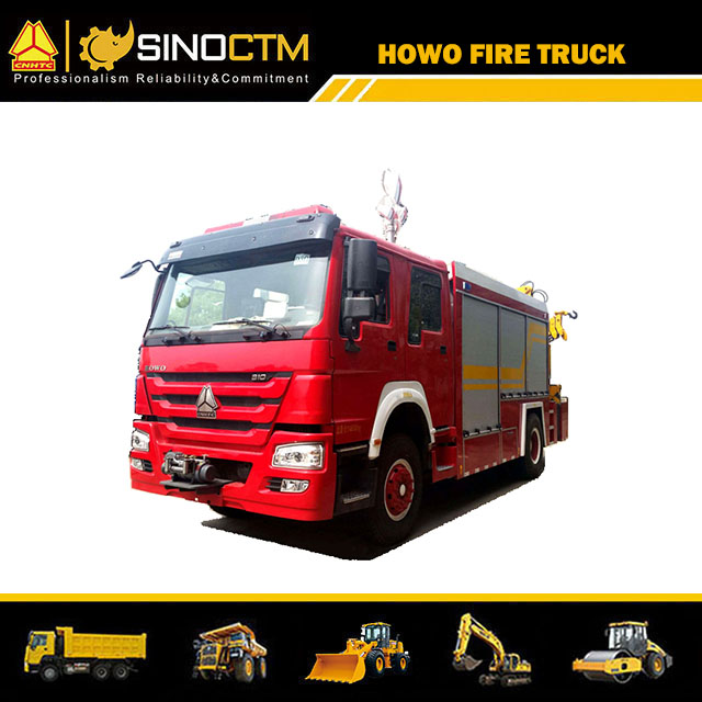 SINOTRUK HOWO 4x2 Rettungs-Löschfahrzeug
