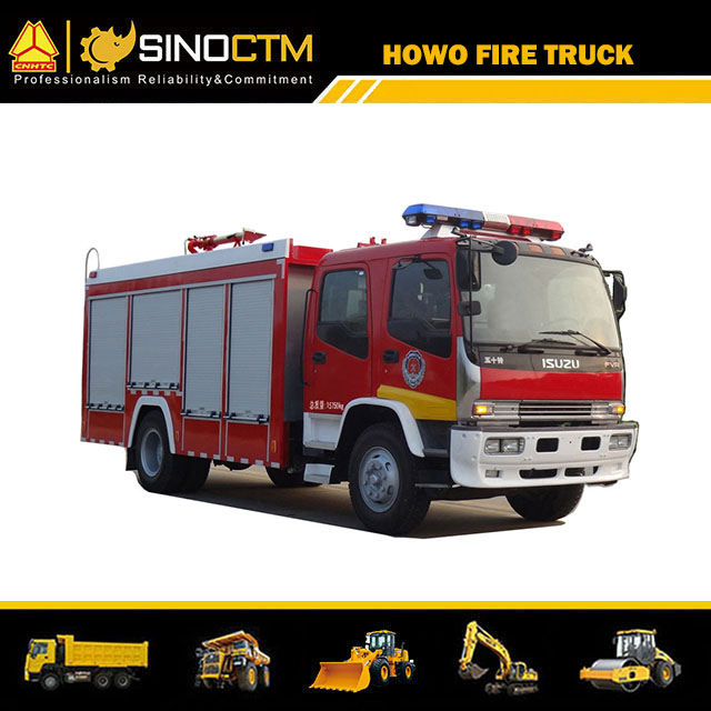 SINOTRUK HOWO 4x2 Rettungs-Löschfahrzeug