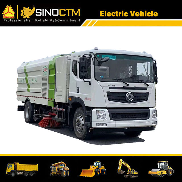 China 18000kg LKW-Straßenkehrmaschine mit DONGFENG Elektro-Chassis