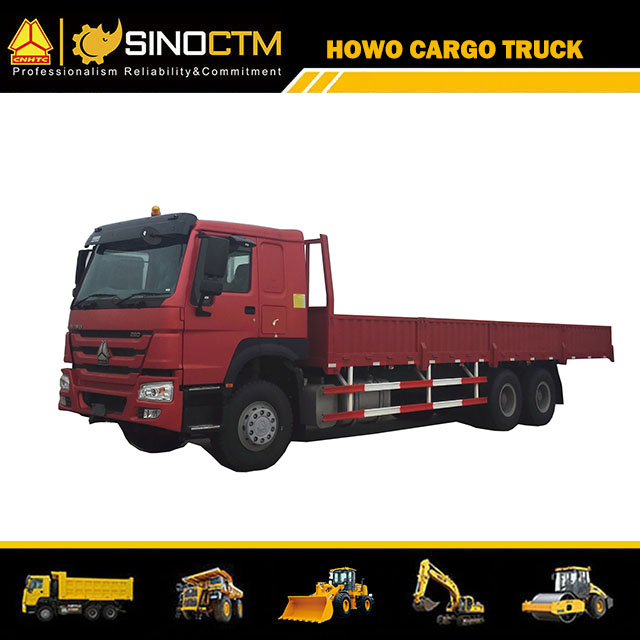 Sinotruk HOWO LKW-Motor 340PS 400PS 20Tonnen Lastwagen Allgemeiner Frachtlastwagen