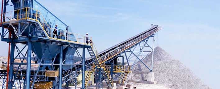 300-400T/H Granit-/Basalt-Aggregatproduktionslinie