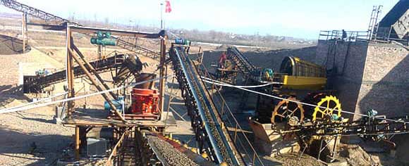 300-400T/H Kalkstein/Dolomit-Aggregatproduktionslinie