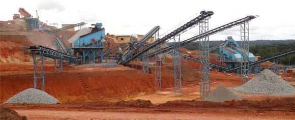 500-600T/H Kalkstein/Dolomit-Aggregatproduktionslinie